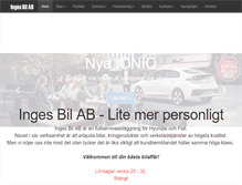 Tablet Screenshot of ingesbil.se